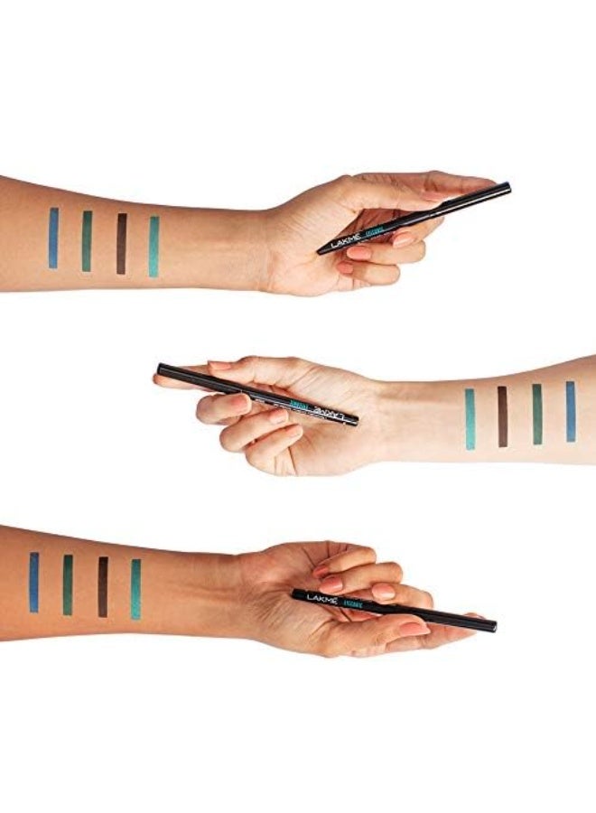 Lakme Eyeconic Kajal, Black Matte Finish, Water Proof, Smudge Proof, Lasts Upto 22 Hrs, 0.35 G - Image 5